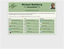Tablet Screenshot of mmahlberg.com